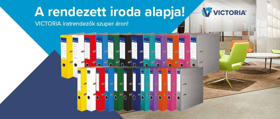 Vásároljon VICTORIA iratrendezőket szuper áron!