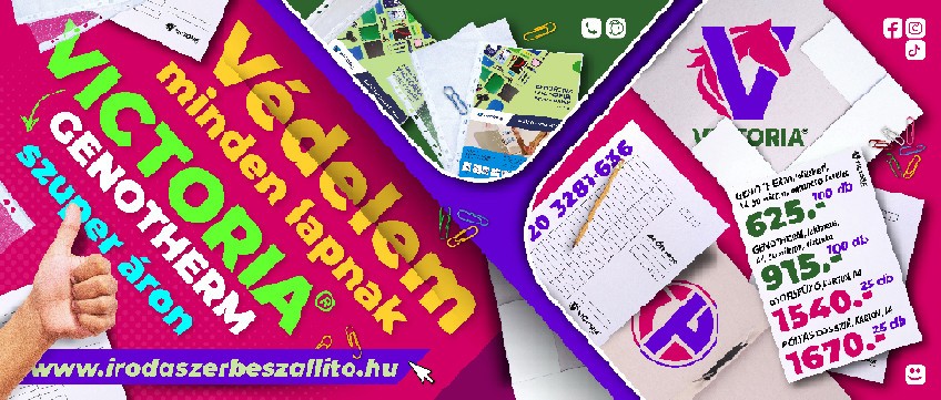 Rendszerezzen stílusosan és tartósan Victoria termékekkel!