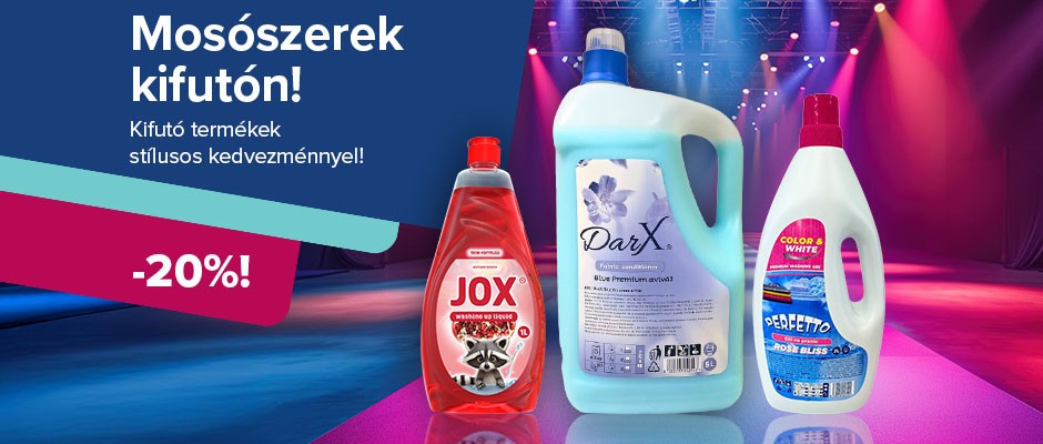 Mosószerek kifutón!