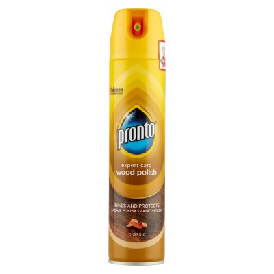 Pronto bútorápoló 250 ml spray Classic Wood