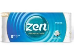 ZEN Prémium Care toalettpapír 8t. 3r. 145 lap 19m Relaxing FEHÉR